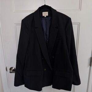Sezane Christie Black Blazer